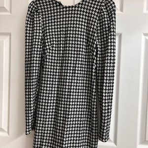 Who What Wear Houndstooth chic dress